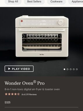 Our Place Wonder Oven Pro Box Label - Cream